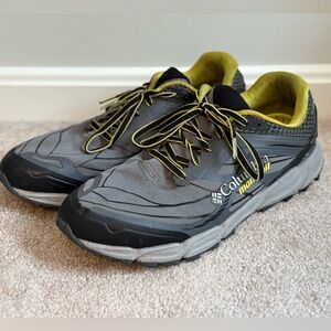 Columbia Men’s Caldorado III Outdry Waterproof Grey Steel & Yellow - Size 11
